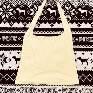 Garage Yellow Halter Neck Stretch Tank Top